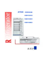 Предварительный просмотр 1 страницы Atag KD8088AD Instruction Manual