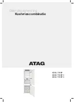 Atag KD84178BFC Instructions For Use Manual preview