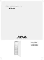 Atag KD84178CDC Instructions For Use Manual preview