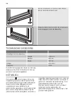 Предварительный просмотр 14 страницы Atag KF8178ADR/A01 User Manual