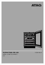 Atag KU8574K2C Instructions For Use Manual предпросмотр