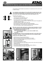 Предварительный просмотр 7 страницы Atag LMU-B A Series Instructions Manual