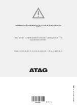 Предварительный просмотр 28 страницы Atag MA46 C Series Manual