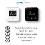 Предварительный просмотр 1 страницы Atag One Zone Quick Start Manual