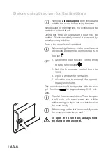 Preview for 8 page of Atag OX6211C Instructions For Use Manual