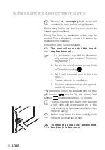 Preview for 52 page of Atag OX6211L Instructions For Use Manual