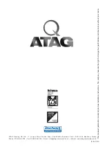 Предварительный просмотр 14 страницы Atag Q 25CR Operating Instructions Manual