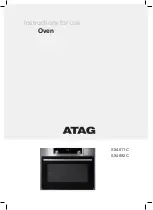 Preview for 1 page of Atag SX4611C Instructions For Use Manual