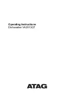 Atag VA2013QT Operating Instructions Manual предпросмотр