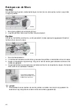 Preview for 22 page of Atag VA2113PT Operating Instructions Manual