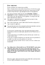 Preview for 2 page of Atag VA6011AF User Instructions