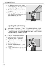 Preview for 16 page of Atag VA6011AT User Instructions