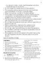 Preview for 3 page of Atag VA63211VT User Manual