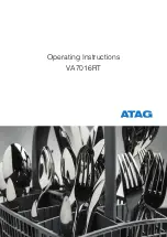 Предварительный просмотр 1 страницы Atag VA7016RT Operating Instructions Manual