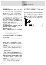 Предварительный просмотр 110 страницы Atag VA8018WTC Operating Instructions Manual