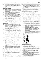 Предварительный просмотр 23 страницы Atag VA9111RT User Manual