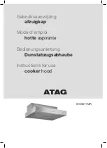 Atag WO6011MR Instructions For Use Manual preview