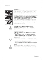 Предварительный просмотр 51 страницы Atag WS1011RAM Instructions For Use Manual