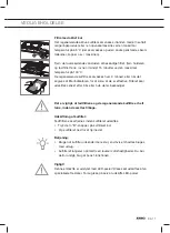 Предварительный просмотр 91 страницы Atag WS1011RAM Instructions For Use Manual