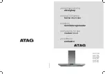Atag WS1211IM Instructions For Use Manual preview
