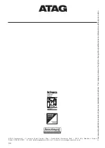 Предварительный просмотр 108 страницы Atag XL105F Installation & Servicing Instructions Manual