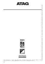 Предварительный просмотр 108 страницы Atag XL105W Installation & Servicing Instructions Manual