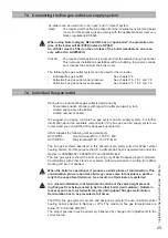 Предварительный просмотр 25 страницы Atag XL110 Installation & Servicing Instructions Manual