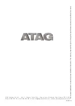 Предварительный просмотр 72 страницы Atag XL110 Installation & Servicing Instructions Manual