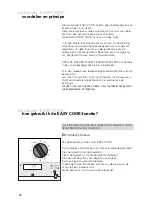 Preview for 22 page of Atag ZX6011N Instructions For Use Manual