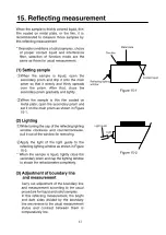 Preview for 63 page of ATAGO 1410 Instruction Manual