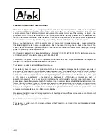 Предварительный просмотр 4 страницы Atak A422C Assembly Instructions Manual