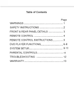 Preview for 2 page of Atak DVDA2015 Instruction Manual