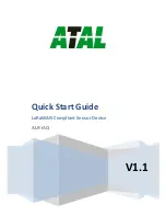 Preview for 1 page of Atal ALR-IAQ Quick Start Manual