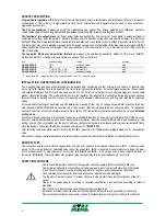 Preview for 2 page of Atal AT-VLS-101DE Quick Manual