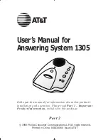 AT&T 1305 User Manual preview