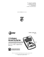 Preview for 1 page of AT&T 1719 User Manual