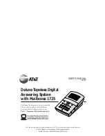 AT&T 1725 User Manual предпросмотр