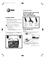 Preview for 1 page of AT&T 3658B Quick Start Manual