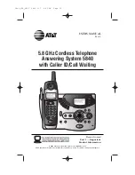 AT&T 5840 User Manual предпросмотр