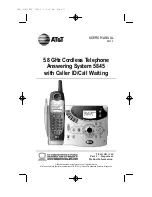 AT&T 5845 User Manual preview