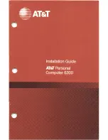 AT&T 6300 Installation Manual предпросмотр