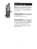 Preview for 20 page of AT&T 80-5727-00 -  E5927B - 5.8GHz Dual Handset Answering System User Manual