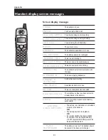 Preview for 45 page of AT&T 80-5727-00 -  E5927B - 5.8GHz Dual Handset Answering System User Manual