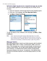 Preview for 116 page of AT&T 8525 User Manual