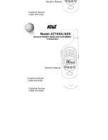 AT&T ATT650CM Owner'S Manual preview