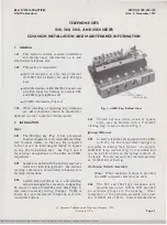 Предварительный просмотр 1 страницы AT&T BELL 1560 Series Common Installation And Maintenance Information