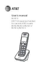 AT&T BL102-0 User Manual preview