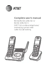 AT&T BL102 Complete User'S Manual preview