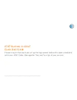 AT&T Business in a Box Quick Start Manuals preview