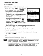 Preview for 68 page of AT&T CareLine SN1197 Complete User'S Manual